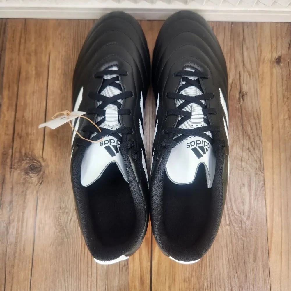 Adidas Goletto VIII FG Mens Sz 12 Black White Athletic Soccer Cleats Boot GX7793